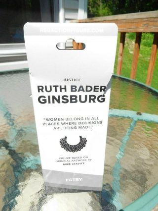 Real Life Political Action Figure,  Ruth Bader Ginsburg (RBG) 3