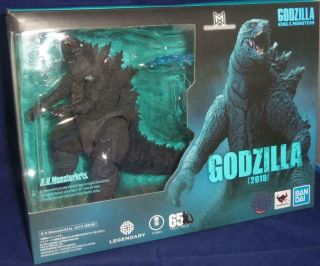 Bandai Sh Monsterarts 2019 Godzilla King Of Monsters Action Figure In Package