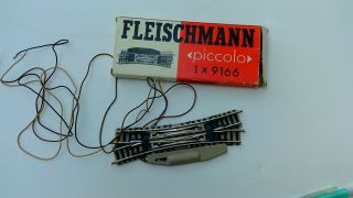 Fleischmann 9166 Remote Control Double Slip Switch (left Hand)