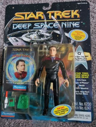 1994 Playmates Star Trek Ds9 Q In Starfleet Uniform Action Figure (-)