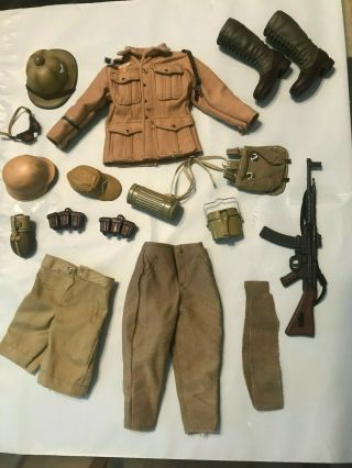 1/6 21st Century German Dak Afrika Korps Infantry Uniform Fit 12 " Figures