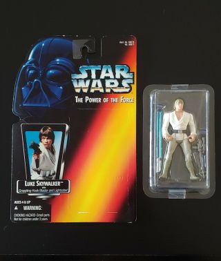Star Wars Potf Luke Skywalker Error Card??