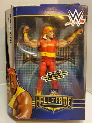2014 Hulk Hogan Wwe Elite Hall Of Fame Class Of 2005 Figure Mip