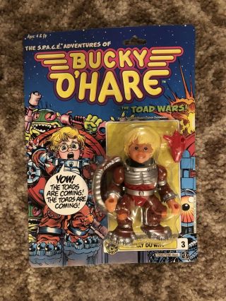 Vintage Nos 1990 Hasbro Bucky O 