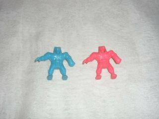 Rare Vintage Mimp Monster In My Pocket Blue & Pink Anubis Canada Excl Figures