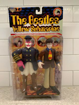 Paul Mccartney The Beatles Mcfarlane Yellow Submarine Figure W/ Capt.  Fred