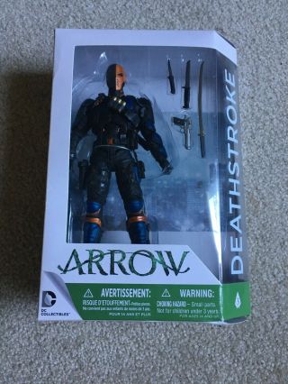 Dc Collectibles Arrow Deathstroke Action Figure Very Rare