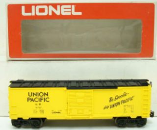 Lionel 6 - 9717 Union Pacific Boxcar Ex/box