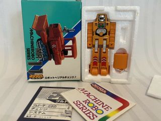 Mr - 11 Machine Robo Series Japan 1982 Gobots Bandai Tractor