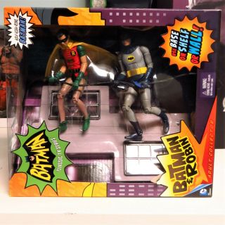 Dc Universe Classics Batman & Robin 1966 Deluxe Action Figure Set By Mattel