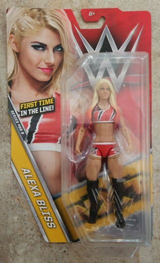 Wwe Alexa Bliss Action Figure Mattel Series 68 B Chase Slammy First Time In Line