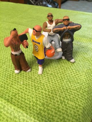 Lil Locsters Figurines Rare Set Of 4 Including 1 Og Abel Locster Riders Rare