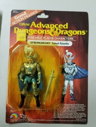 1983 Advanced Dungeons & Dragons Strongheart Good Paladin Figure D&d