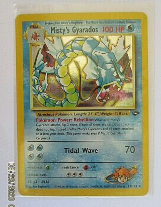 Pokemon Card " Misty 