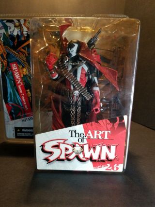 Mcfarlane 2004 The Art Of Spawn Series 26 Issue 7 Cover Action Figure Seald