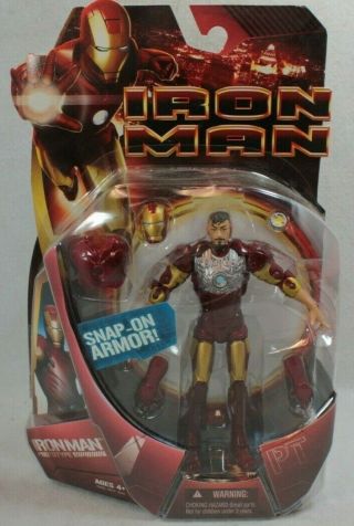 Hasbro Marvel Legends Iron Man Prototype Movie Series Action Figure 2008