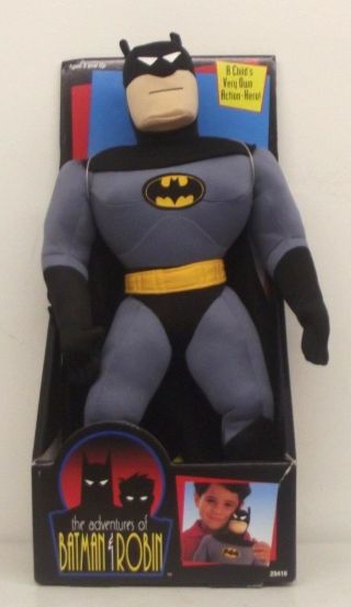1994 Adventures Of Batman And Robin Batman 16 " Plush Batman