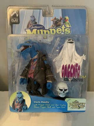 Muppets Show Omgcnfo Exclusive Uncle Deadly With White Ghost Palisades Figure