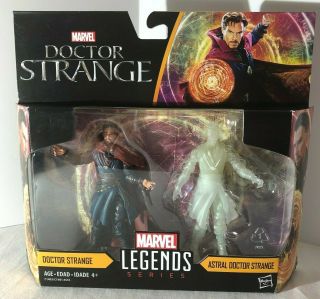 Marvel Legends Doctor Strange & Astral Dr Strange 3.  75 " Action Figure Hasbro