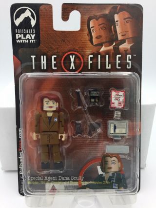 The X Files Special Agent Dana Scully Gagged Palisades Palz Series 1 Figure 2005