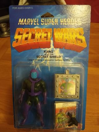 1984 Marvel Heroes Secret Wars Kang And His Secret Shield Figure.