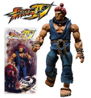 Street Fighter Iv Akuma 7 " Action Figure Video Game Capcom 05