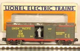 Lionel 6 - 19821 Union Pacific Operating Boxcar Ln/box