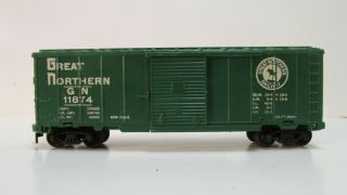 Vintage Marx Great Northern Gn 11874 Green Box Car Ho Gauge Tr779