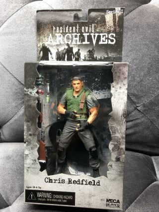Neca Resident Evil Archives Series 1 Chris Redfield Action Figure
