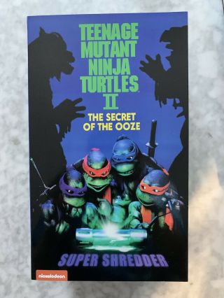Neca Tmnt Teenage Mutant Ninja Turtles Ii: The Secret Of The Ooze Shredder