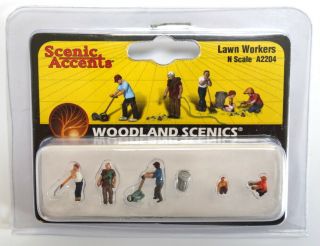 Woodland Scenics N Scale A2204 Lawn Workers