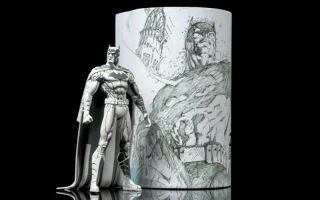 Sdcc Dc Comics Batman Jim Lee Sketch Blueline Edition Figure 16cm