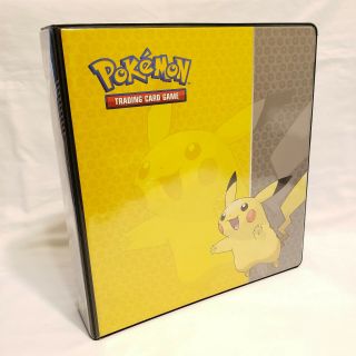 Ultra Pro Pokemon Pikachu 3 Ring Binder,  Bonus Pocket Pages