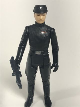 Star Wars Vintage Figure Imperial Commander Complete W/blaster 1980 Lfl Hk Ex