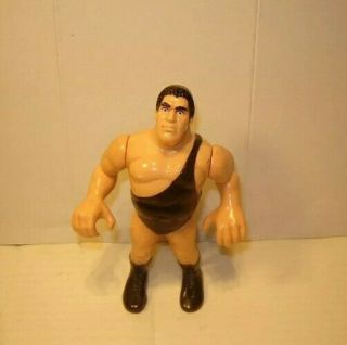 Hasbro Wwf Andre The Giant " Wwe Titan Sports " W/spring Action