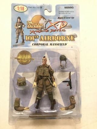 The Ultimate Soldier 1:18 Xtreme Detail 101st Airborne Corporal Mansfield