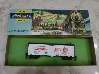 Vintage Ho Scale Athearn 1602 Carnation Milk 40 