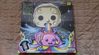 Rick And Morty Goodbye Moon Men Pop Tee And Vinyl Record Sdcc 2018 Funko