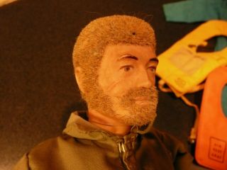 G I Joe by Hasbro 1964 with flocked hair,  patent number on backside 2