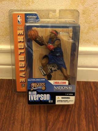 Allen Iverson 76ers Mcfarlane Exclusive and Kenner Starting Lineup Figures 2