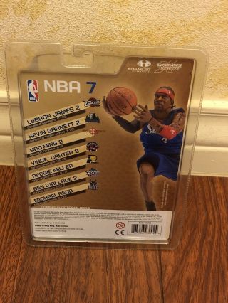 Allen Iverson 76ers Mcfarlane Exclusive and Kenner Starting Lineup Figures 3