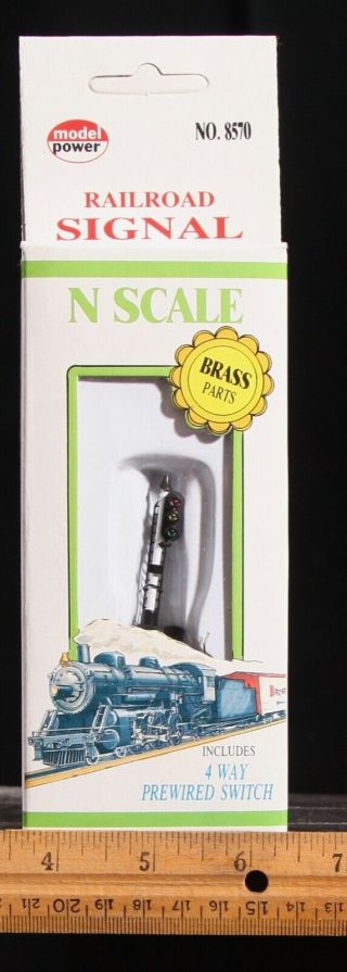 N Scale Model Power Railroad Light Signal Item Number 8570.