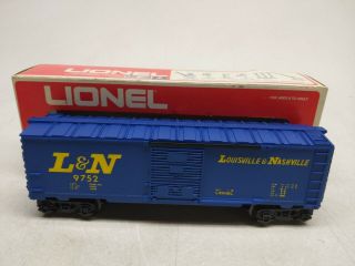 Vintage Lionel L&n Boxcar O Gauge Train Freight Car 6 - 9752