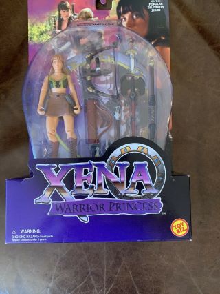 1998 Toy Biz,  Xena Warrior Princess,  “xena Sins Of The Past”action Figure.