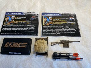 Gi Joe 50th Anniversary Spirit Dossier Cards And Accesories 2015