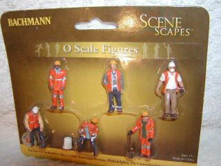 Bachmann Scene Scapes 33156 Maintenance Workers Figure Pack O - 27 One Broken