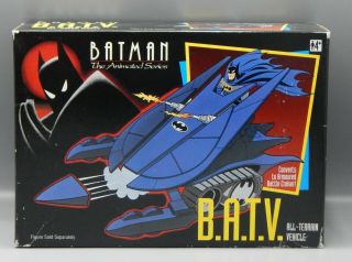 Vintage 1992 Kenner Batman The Animated Series Batv Vehicle Dc Comics Mib Toy