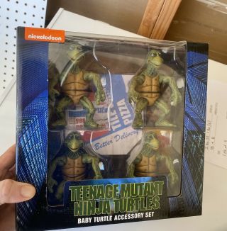 Neca Tmnt ¼ Baby Turtles Accessories Pack