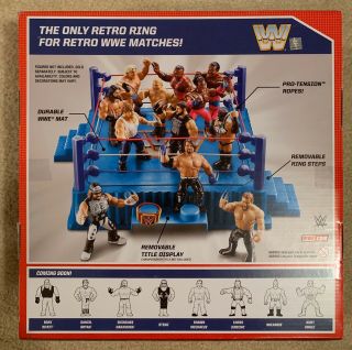 WWF WWE Hasbro Retro Mattel Wrestling Ring 2