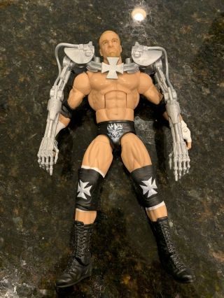 Triple H - Elite 42 With Terminator Armor Wwe Mattel Elite Wwf Wrestlemania
